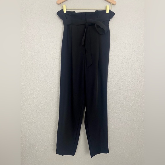 H&M Pants - H&M Ultra High Rise Paper Bag Pants Size 12